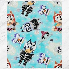 Bluey, Bluey Merch, Bluey Pattern, Bluey Bluey, Bingo, Bluey Design, Bluey Dog Canvas 11  X 14  by avitendut