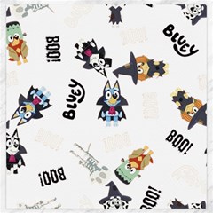 Bluey, Bluey Merch, Bluey Pattern, Bluey Bluey, Bingo, Bluey Design, Bluey Dog Canvas 20  X 20  by avitendut