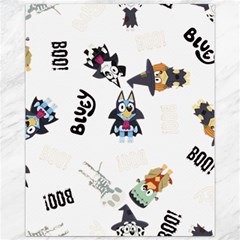 Bluey, Bluey Merch, Bluey Pattern, Bluey Bluey, Bingo, Bluey Design, Bluey Dog Canvas 11  X 14  by avitendut
