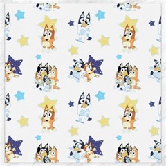 Bluey, Bluey Merch, Bluey Pattern, Bluey Bluey, Bingo, Bluey Design, Bluey Dog Canvas 16  X 16  by avitendut