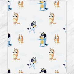 Bluey, Bluey Merch, Bluey Pattern, Bluey Bluey, Bingo, Bluey Design, Bluey Dog Canvas 11  X 14  by avitendut