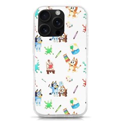 Bluey, Bluey Merch, Bluey Pattern, Bluey Bluey, Bingo, Bluey Design, Bluey Dog Iphone 16 Pro Tpu Uv Print Case by avitendut
