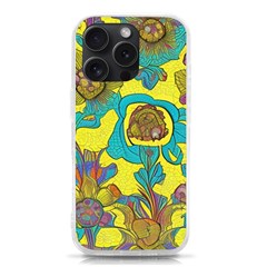 Mid Century Retro Floral 1970s 1960s Pattern 60 Iphone 15 Pro Tpu Uv Print Case by violetheavensky