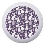 Easter bunny pattern Dento Box with Mirror Front
