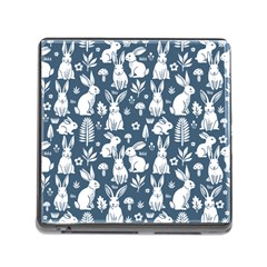 Easter Bunny Pattern Memory Card Reader (square 5 Slot) by Valentinaart