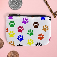 Pawprints Paw Prints Paw Animal Mini Coin Purse by Anend