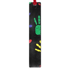 Handprints Hand Print Colourful Large Book Marks by Anend