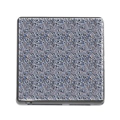Blue Black Snake Pattern Memory Card Reader (square 5 Slot) by DinkovaArt