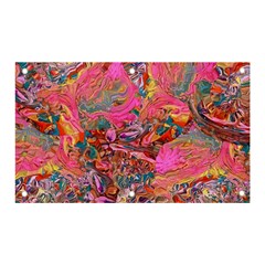 Collage  Banner And Sign 5  X 3  by kaleidomarblingart
